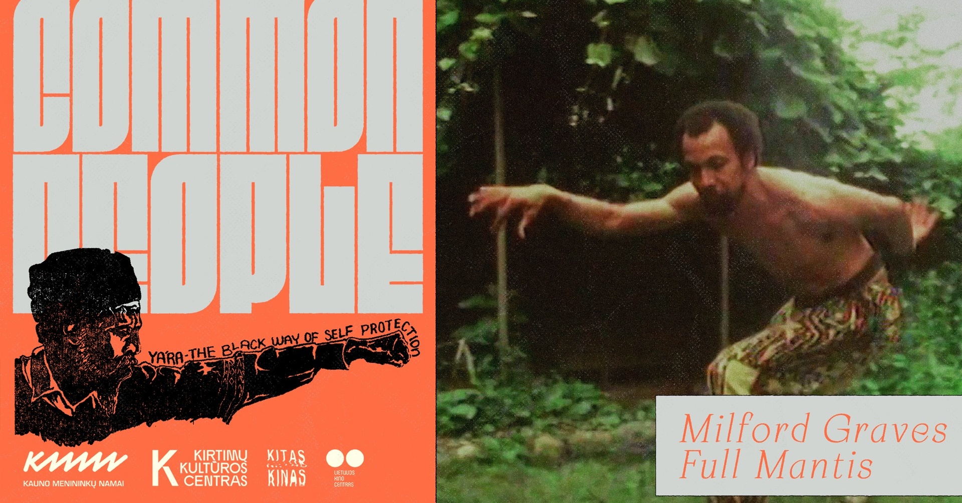 COMMON PEOPLE | Milford Graves Full Mantis (2018)